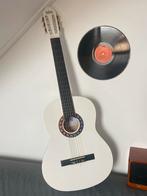 Witte Lapaz akoestische gitaar, Muziek en Instrumenten, Ophalen, Gebruikt, Klassieke of Spaanse gitaar