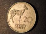 Zambia 20 ngwee 1972, Postzegels en Munten, Munten | Afrika, Ophalen of Verzenden, Zambia