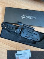Greifs Milan outdoor mes zilver met vuurstaal Nieuw, Greifs GmbH, Nieuw, Ophalen of Verzenden, Karl-Julius-Weber-Str. 4  74523 Schwäbisch Hall  Deutschland