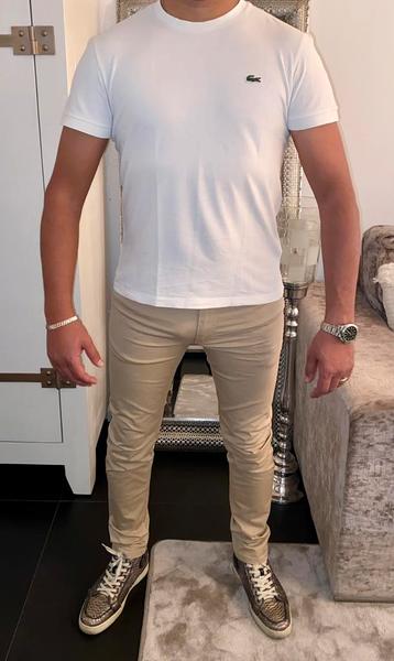 Beige khaki Versace jeans broek pantalon 44 M medium Nieuw! beschikbaar voor biedingen