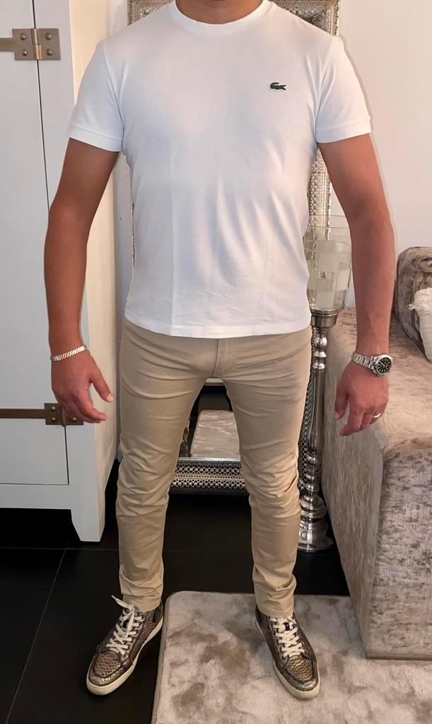 Beige khaki Versace jeans broek pantalon 44 M medium Nieuw!, Kleding | Dames, Huispakken, Zo goed als nieuw, Beige, Ophalen of Verzenden