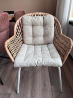 2x IKEA Nilsove/Norna rotan stoel met kussens, Ophalen, Twee, Bruin, Nieuw