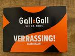 Gall & Gall cadeaukaart, Tickets en Kaartjes, Cadeaubon, Overige typen, Eén persoon