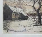 A. van Hemert.1883-1944.Winter in Holland., Antiek en Kunst, Kunst | Schilderijen | Klassiek, Ophalen