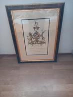 Gekaderd Wapen van Thomas Townshend, Ophalen of Verzenden