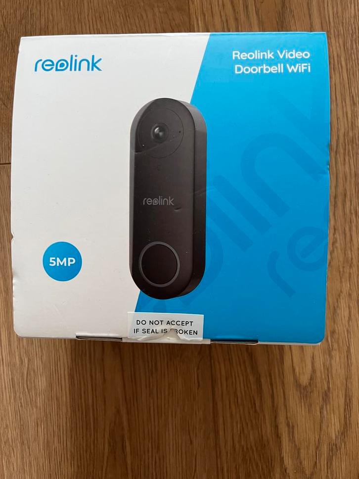 Reolink video Deurbell WiFi - Beveilig je huis!, Huis en Inrichting, Deurbellen, Zo goed als nieuw, Ingebouwde camera, Compatibel met smartphone