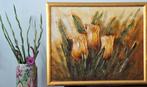 Prachtig schilderij op linnen, Antiek en Kunst, Kunst | Schilderijen | Klassiek, Ophalen