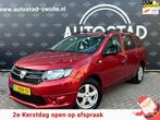 Dacia Logan MCV 0.9 TCe Ambiance Airco/Apk/Nap/Elektramen, Voorwielaandrijving, Stof, 40 €/maand, Zwart