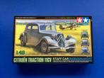 Tamiya	32517	Citroën Traction 11CV staff car	1/48, Hobby en Vrije tijd, Modelbouw | Auto's en Voertuigen, Auto, 1:32 tot 1:50