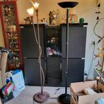 2 staande lampen, zwart en bruin, Ophalen of Verzenden, 150 tot 200 cm