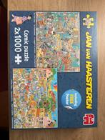Jan van Haasteren Puzzel 5x2x1000 stukjes, Ophalen, 500 t/m 1500 stukjes, Zo goed als nieuw, Legpuzzel