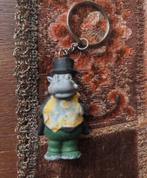 Vintage Hippo Sleutelhanger, Ophalen of Verzenden, Gebruikt, Dier of Natuur