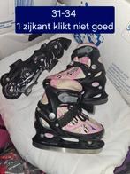 Te koop skeelers schaatsen in 1 maat 31-34 zie tekst, Ophalen of Verzenden, Gebruikt, IJshockeyschaatsen, Overige merken