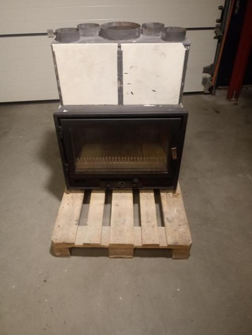Barbas houtkachel inbouw, Huis en Inrichting, Kachels, Gebruikt, Inbouw, Houtkachel, Hout, Ophalen