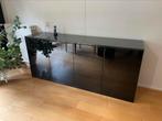 Dressoir zwart met granieten blad, Ophalen, Overige materialen, Gebruikt, Design