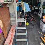 Schilders ladder, Ophalen, Minder dan 2 meter