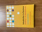 Introduction to business bedrijfskunde, Boeken, Ophalen of Verzenden, Zo goed als nieuw, WO