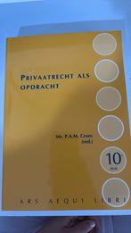 Patricia Croes - Privaatrecht als opdracht, Sociale wetenschap, Ophalen of Verzenden, Zo goed als nieuw, Patricia Croes