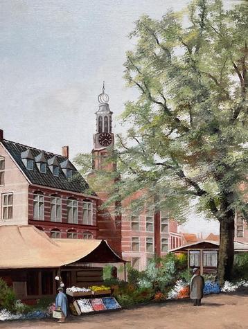 Lois Kapr (1922-2007) - Bloemenmarkt te Amsterdam beschikbaar voor biedingen