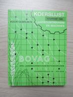 Koerslijst landbouwtrekkers en machines + serienummers 1969, Ophalen of Verzenden