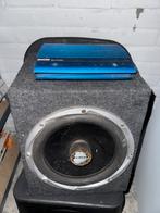Soundlab Subwoofer met Versterker, Ophalen of Verzenden, Gebruikt