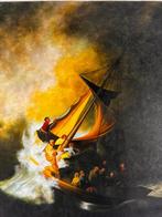 De Storm op het Meer van Galilea - Rembrandt - Handgemaakt, Ophalen of Verzenden