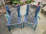 2 campingstoelen decathlon, Caravans en Kamperen, Ophalen of Verzenden, Zo goed als nieuw, Campingstoel