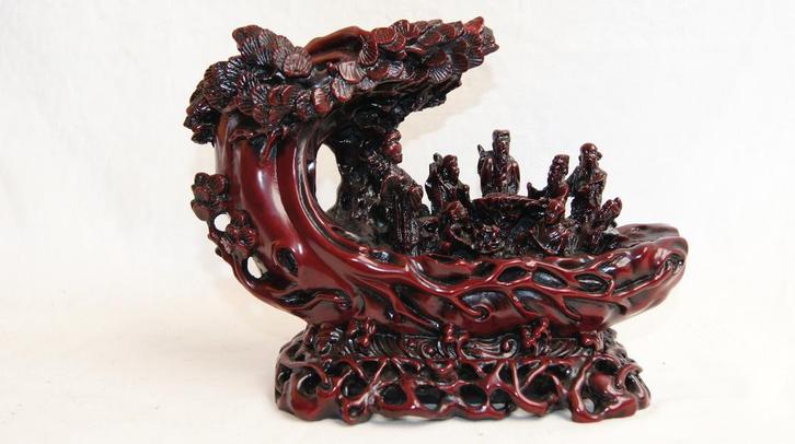 Dragon boot / Foo hond, Antiek en Kunst, Kunst | Beelden en Houtsnijwerken, Ophalen of Verzenden