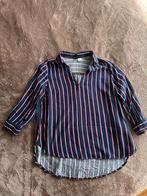 H&M Blouse Blauw/Rood Maat 36, Kleding | Dames, Blouses en Tunieken, Ophalen of Verzenden, Zo goed als nieuw, Maat 36 (S), Blauw