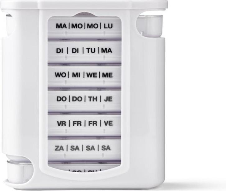 VITILITY Medicijncassette - 7 dagen - Pillendoosje, Diversen, Verpleegmiddelen, Nieuw, Ophalen