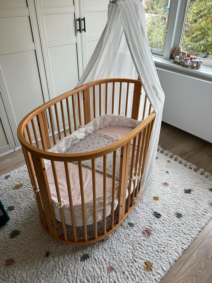 Stokke Sleepi (v2) (incl uitbreiding), Kinderen en Baby's, Babywiegjes en Ledikanten, Gebruikt, Ledikant, Ophalen