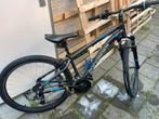 Grijs/blauwe rockrider mountainbike maat 27.5inch, Gebruikt, Rockrider Decathlon, Versnellingen, Ophalen