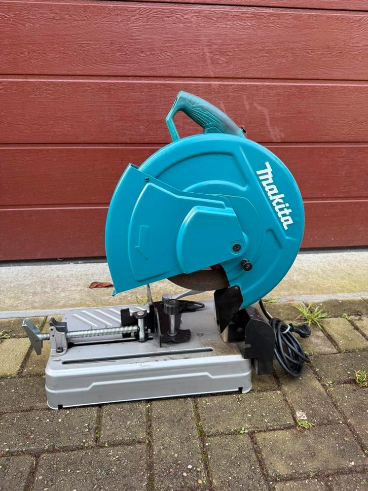 ZGAN !! Makita LW1400 230 V Afkort slijpmachine 355 mm, Doe-het-zelf en Verbouw, Gereedschap | Slijpmachines, Zo goed als nieuw