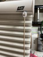 Duette créme wit/grijs, verduisterend. Nieuw!, Ophalen, 100 tot 150 cm, 100 tot 150 cm, Verduisterend en isolerend.