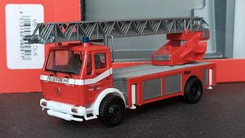 Mercedes Benz NG Metz ladderwagen Brandweer 1:87 Herpa Pol  beschikbaar voor biedingen