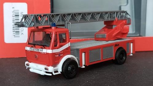 Mercedes Benz NG Metz ladderwagen Brandweer 1:87 Herpa Pol, Hobby en Vrije tijd, Modelauto's | 1:87, Nieuw, Bus of Vrachtwagen