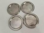 Vintage Set van 4 Iittala RVS Onderzetters Timo Sarpaneva, Huis en Inrichting, Woonaccessoires | Onderzetters, Ophalen of Verzenden
