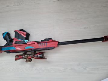 Nerf sniper rifle met laser scope 