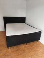 Boxspringbed met topper, Ophalen, Gebruikt, Tweepersoons, 200 cm