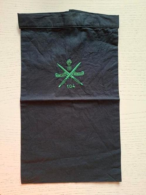 Halsdoek 104 wrnverkcie/ Korps Commando Troepen/ KCT, Verzamelen, Militaria | Algemeen, Landmacht, Nederland, Ophalen of Verzenden