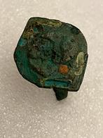 bodemvondst grote bronzen ring Middeleeuwen, Antiek en Kunst, Antiek | Koper en Brons, Verzenden