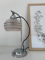 Antieke Franse tafellamp, art deco lamp, nachtlamp, Ophalen of Verzenden