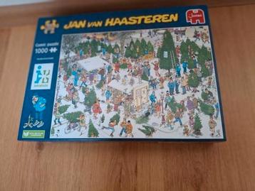 Jan van Haasteren Kerstbomenmarkt 1000 stukjes beschikbaar voor biedingen