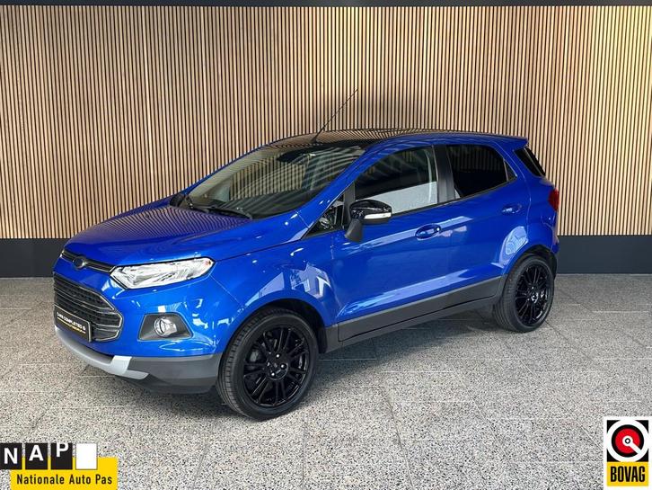 Ford EcoSport 1.0 EcoBoost Titanium S NL auto | Trekhaak | N, Auto's, Ford, Bedrijf, Te koop, Ecosport, ABS, Airbags, Airconditioning