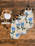Baby meisje 3x zomer spaghetti band romper maat 50/56, Nacht- of Onderkleding, Meisje, Nieuw, Ophalen of Verzenden