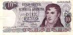 Bankbiljet - Argentinie - 10 pesos, Ophalen of Verzenden, Zuid-Amerika, Los biljet