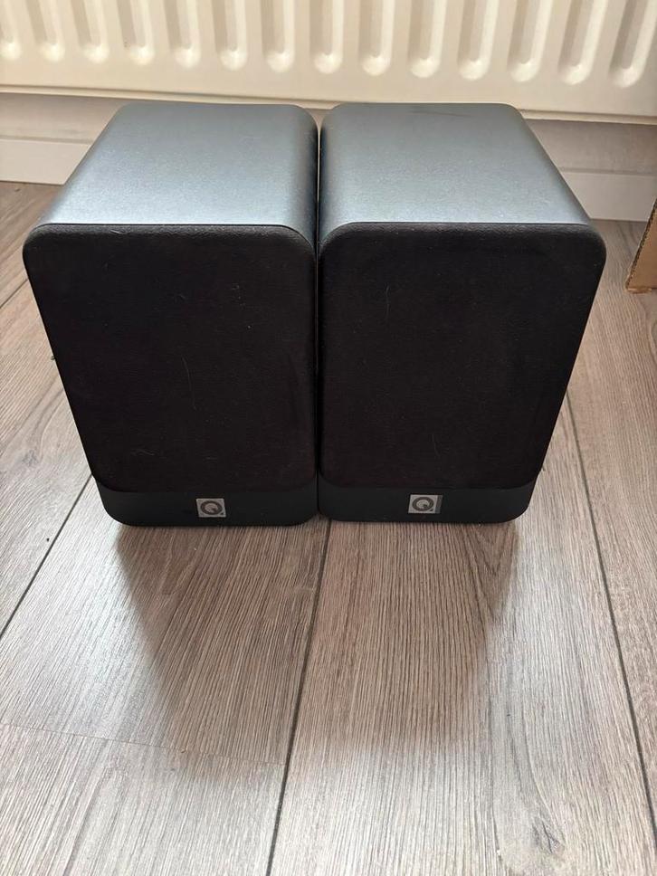Q Acoustics 2010i Luidsprekers - Set, Audio, Tv en Foto, Luidsprekers, Gebruikt, Front, Rear of Stereo speakers, Minder dan 60 watt
