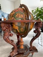 ANTIEKE bar globe drank wereldbol barglobe globebar minibar, Huis en Inrichting, Woonaccessoires | Wereldbollen, Ophalen, Zo goed als nieuw