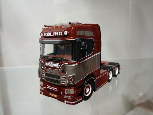 WSI Scania S580 Röling Transport, Hobby en Vrije tijd, Modelauto's | 1:50, Zo goed als nieuw, Bus of Vrachtwagen, Wsi, Ophalen of Verzenden