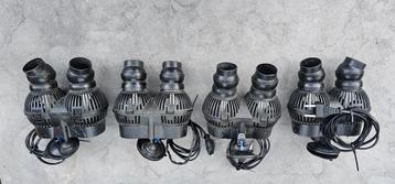 4x stromingspomp Dual Wavemaker (dubbel)12000L/H per stuk  beschikbaar voor biedingen